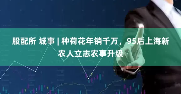 股配所 城事 | 种荷花年销千万，95后上海新农人立志农事升级